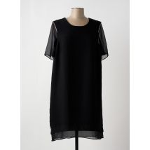 IMITZ - Robe mi-longue noir en polyester - Femme - Taille 44 - Modz