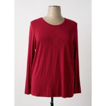SIGNATURE - Top rouge en viscose - Femme - Taille 44 - Modz