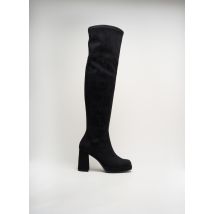 WONDERS - Cuissardes noir en textile - Femme - Taille 36 - Modz