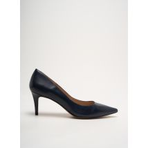 PURA LOPEZ - Escarpins bleu en cuir - Femme - Taille 40 - Modz