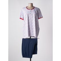PEIGNORA - Pyjama bleu en coton - Femme - Taille 44 - Modz