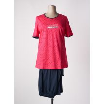 RINGELLA - Pyjama rouge en coton - Femme - Taille 48 - Modz