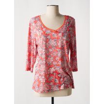 CONCEPT K - T-shirt orange en polyester - Femme - Taille 48 - Modz
