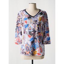 CONCEPT K - T-shirt bleu en polyester - Femme - Taille 38 - Modz