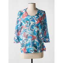 ELEANE - T-shirt bleu en polyester - Femme - Taille 38 - Modz