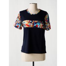 ELEANE - T-shirt bleu en modal - Femme - Taille 50 - Modz