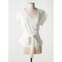 GEVANA - Chemisier blanc en polyester - Femme - Taille 44 - Modz