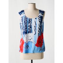 TELMAIL - Débardeur bleu en viscose - Femme - Taille 40 - Modz