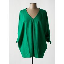 SCORZZO - T-shirt vert en viscose - Femme - Taille 42 - Modz
