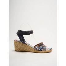 PARE GABIA - Espadrilles gris en cuir - Femme - Taille 40 - Modz
