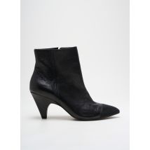 VIC - Bottines/Boots noir en cuir - Femme - Taille 40 - Modz