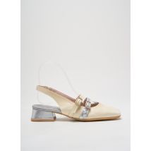 HISPANITAS - Sandales/Nu pieds beige en cuir - Femme - Taille 41 - Modz
