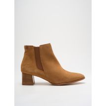 POPA - Bottines/Boots marron en cuir - Femme - Taille 40 - Modz
