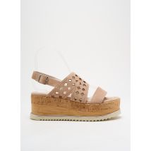 GADEA - Sandales/Nu pieds beige en cuir - Femme - Taille 35 - Modz