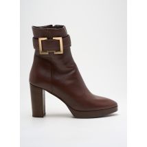 ELISA LANCI - Bottines/Boots marron en cuir - Femme - Taille 40 - Modz