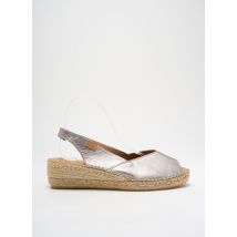 TONI PONS - Espadrilles argent en cuir - Femme - Taille 40 - Modz