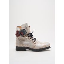 FLY LONDON - Bottines/Boots argent en cuir - Femme - Taille 36 - Modz