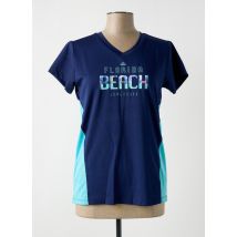 LONGBOARD - T-shirt bleu en polyester - Femme - Taille 40 - Modz