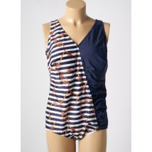OCEAN - Maillot de bain 1 pièce bleu en polyamide - Femme - Taille 125C - Modz