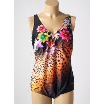 OCEAN - Maillot de bain 1 pièce orange en polyamide - Femme - Taille 120C - Modz