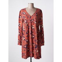 KING LOUIE - Robe mi-longue orange en viscose - Femme - Taille 40 - Modz