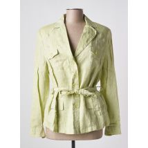 GELCO - Blazer vert en lin - Femme - Taille 46 - Modz