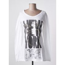 VOODOO - T-shirt blanc en coton - Femme - Taille 38 - Modz