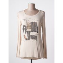 VOODOO - Top beige en viscose - Femme - Taille 38 - Modz