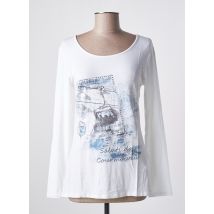 ELEONORA AMADEI - Top blanc en viscose - Femme - Taille 40 - Modz