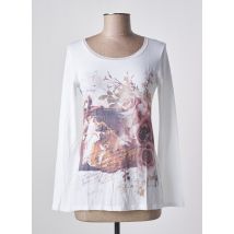 ELEONORA AMADEI - Top blanc en viscose - Femme - Taille 36 - Modz
