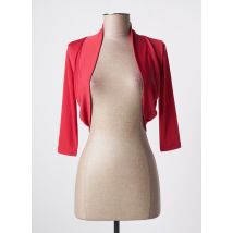 ELEONORA AMADEI - Boléro rouge en polyester - Femme - Taille 38 - Modz