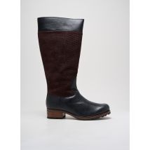 UGG - Bottes noir en cuir - Femme - Taille 38 - Modz