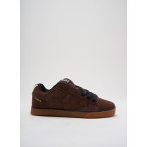 DUFFS - Baskets marron en cuir - Homme - Taille 41 - Modz