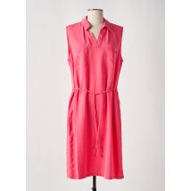 COMME ÇA - Robe mi-longue rose en lyocell - Femme - Taille 40 - Modz