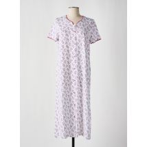 PEIGNORA - Chemise de nuit rose en coton - Femme - Taille 36 - Modz