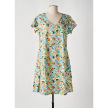 AGATHE & LOUISE - Robe mi-longue orange en coton - Femme - Taille 42 - Modz