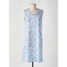 PEIGNORA - Chemise de nuit bleu en coton - Femme - Taille 36 - Modz