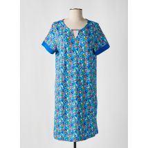 PEIGNORA - Chemise de nuit bleu en coton - Femme - Taille 36 - Modz
