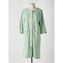 PEIGNORA - Peignoir vert en coton - Femme - Taille 36 - Modz