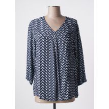 CISO - Blouse bleu en viscose - Femme - Taille 46 - Modz
