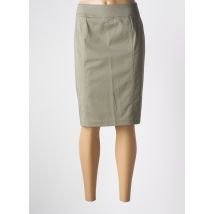 GEVANA - Jupe mi-longue vert en coton - Femme - Taille 44 - Modz