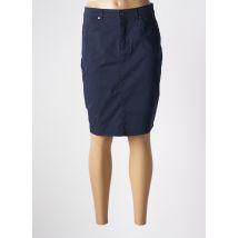 JENSEN - Jupe mi-longue bleu en coton - Femme - Taille 38 - Modz