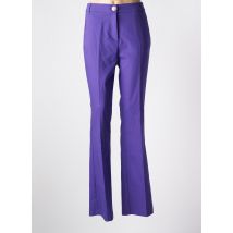 IRIS MITTENAERE FOR MORGAN - Pantalon flare violet en coton - Femme - Taille 40 - Modz