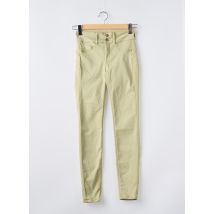 ONE SIZE FILTS ALL - Pantalon slim vert en coton - Femme - Taille TU - Modz