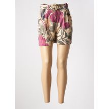DESIGUAL - Short beige en viscose - Femme - Taille 34 - Modz