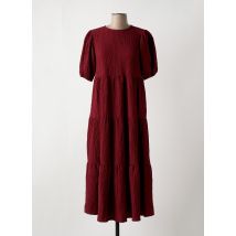 DESIGUAL - Robe longue rouge en lyocell - Femme - Taille 36 - Modz