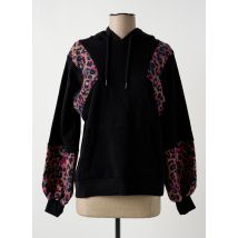 DESIGUAL - Sweat-shirt à capuche noir en coton - Femme - Taille 36 - Modz