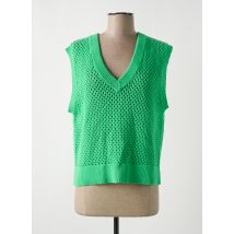 TOM TAILOR - Pull vert en coton - Femme - Taille 42 - Modz