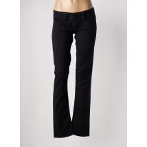 PEPE JEANS - Pantalon droit noir en coton - Femme - Taille TU - Modz