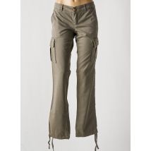 KOCCA - Pantalon cargo marron en tencel - Femme - Taille W31 - Modz